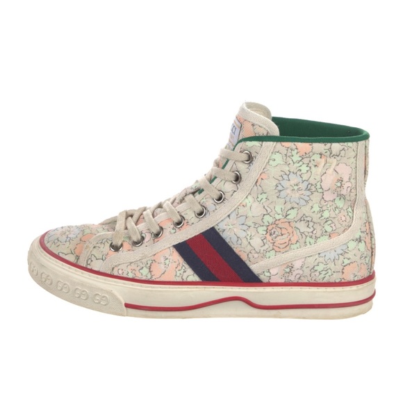 Gucci Canvas Printed Sneaker - Picture 1 of 7